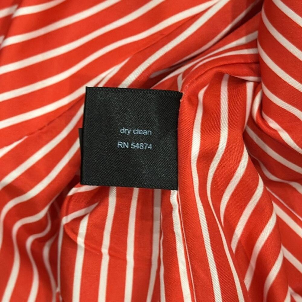 NWT The Limited Coral Red On Button Notch Collar Blazer Size L - Picture 6 of 9